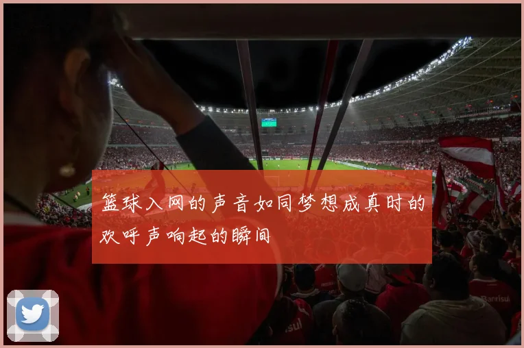 篮球入网的声音如同梦想成真时的欢呼声响起的瞬间